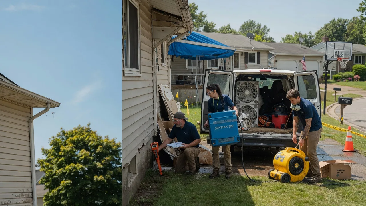 Ceiling Leak Cleanup in Blairsburg, IA near me