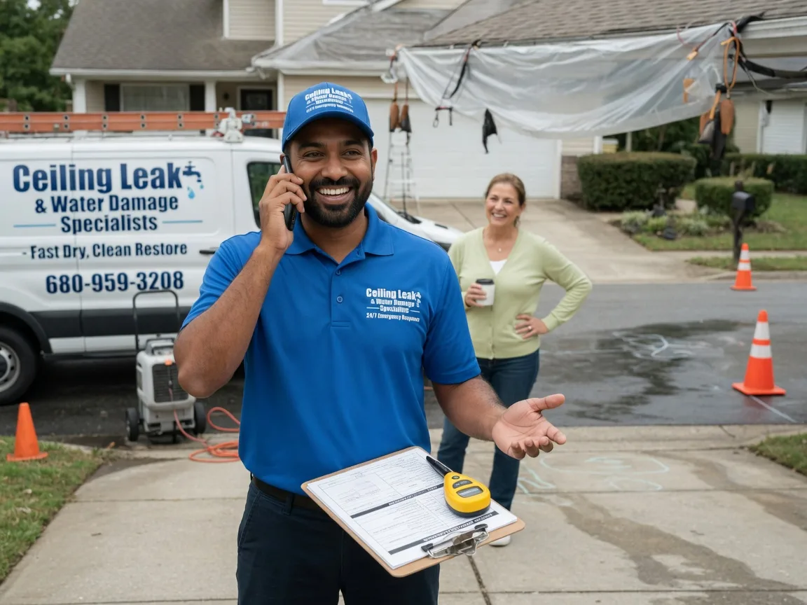 Ceiling Leak Cleanup Blairsburg, IA FAQs